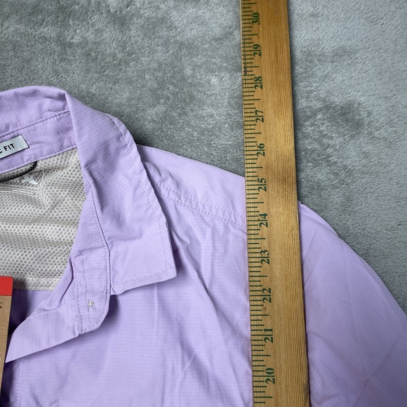 Eddie Bauer Women's M Mountain Ripstop Long-Sleeve Top Purple H0877 - Picture 3 of 9